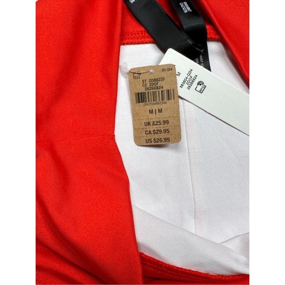 Victoria's Secret Swim Bottom Pink Active Size Medium Cheeky Shortie NEW - Picture 6 of 7